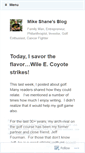 Mobile Screenshot of mikeshaneblog.com